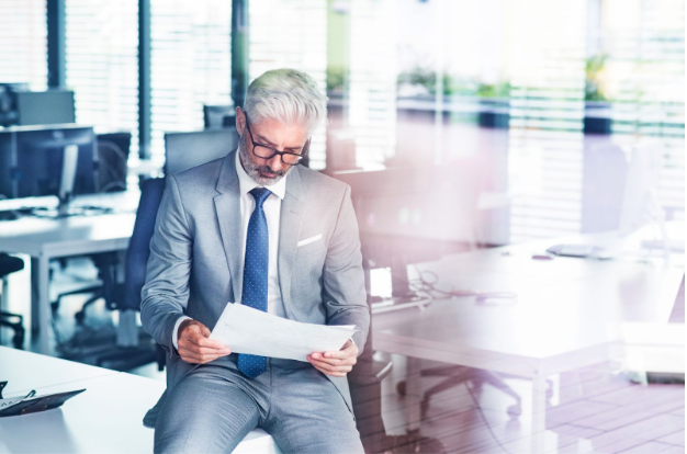 Seasoned professional reading work log